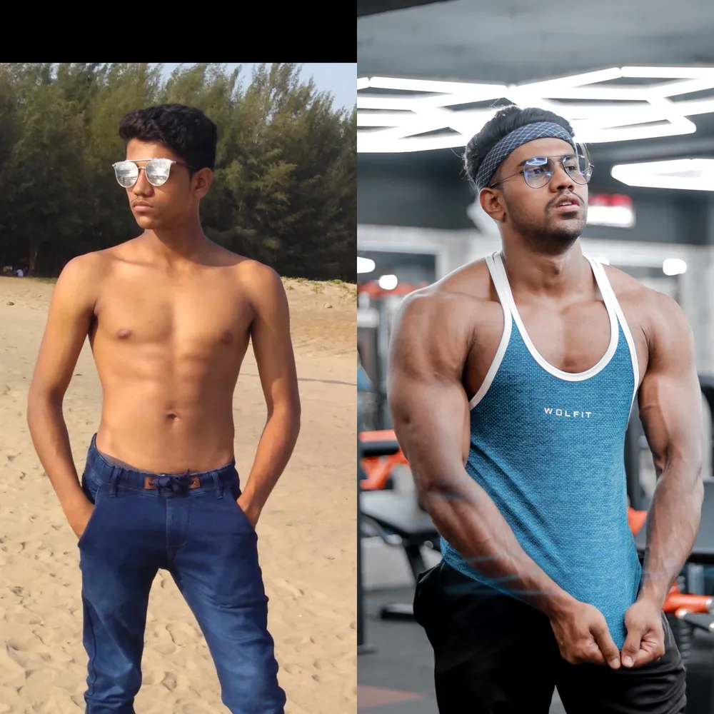SHREDxpro founder transformation — before and after